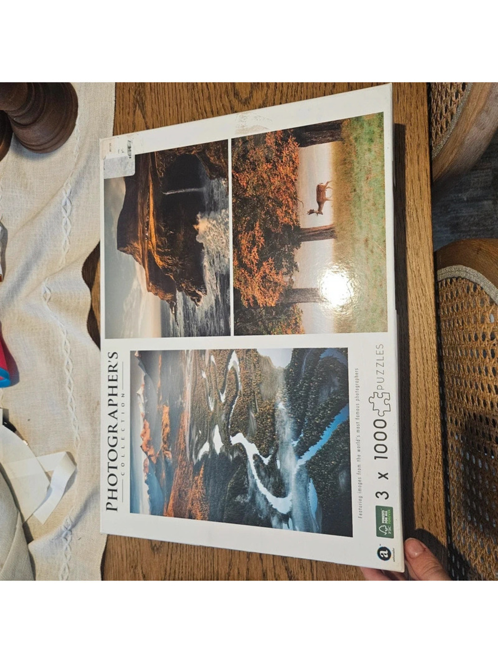 Photographer's Collection 3 1000 Puzzles set Brand new sealed